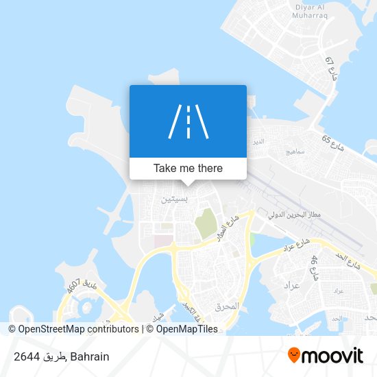 طريق 2644 map