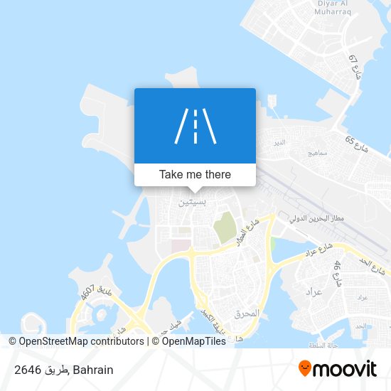 طريق 2646 map