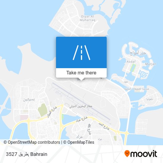 طريق 3527 map
