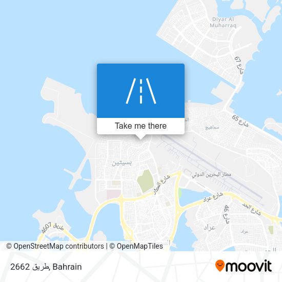 طريق 2662 map