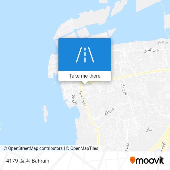 طريق 4179 map