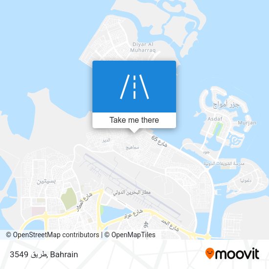 طريق 3549 map