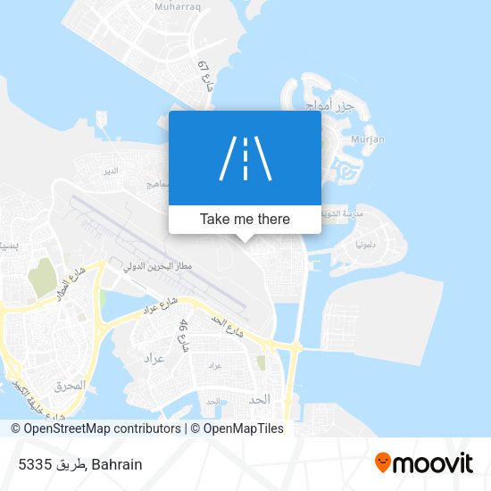 طريق 5335 map