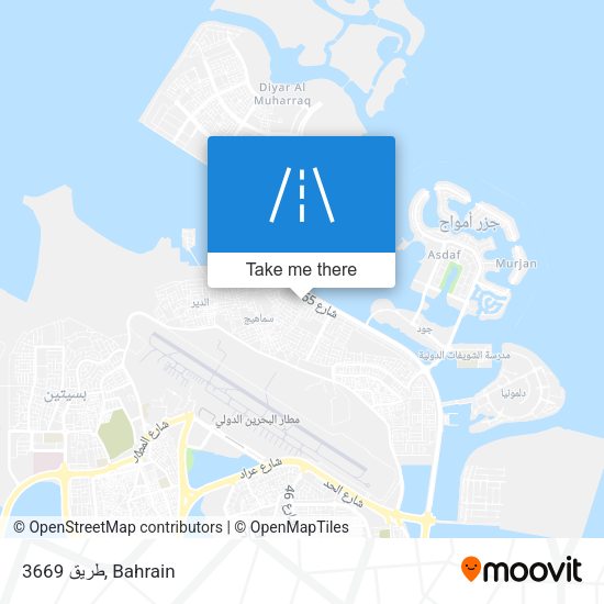 طريق 3669 map