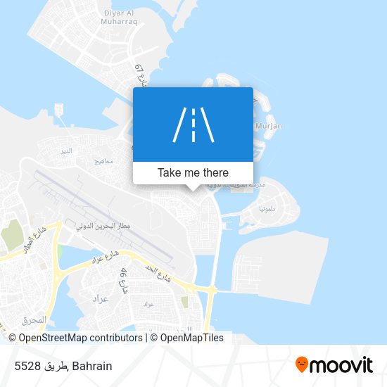 طريق 5528 map