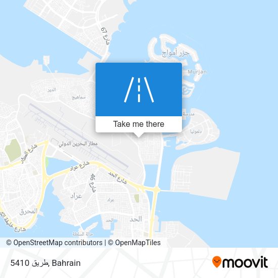 طريق 5410 map