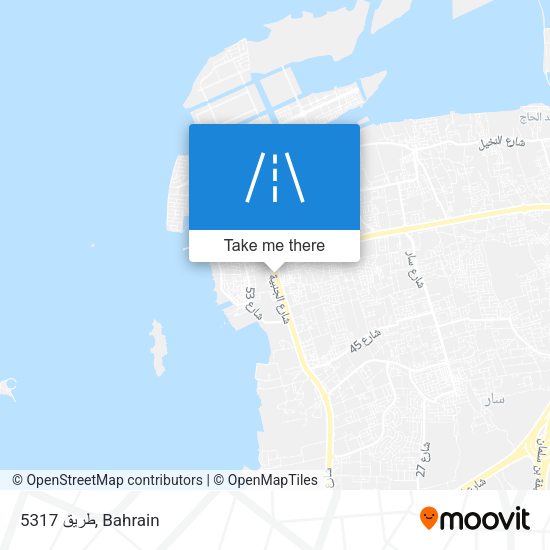 طريق 5317 map