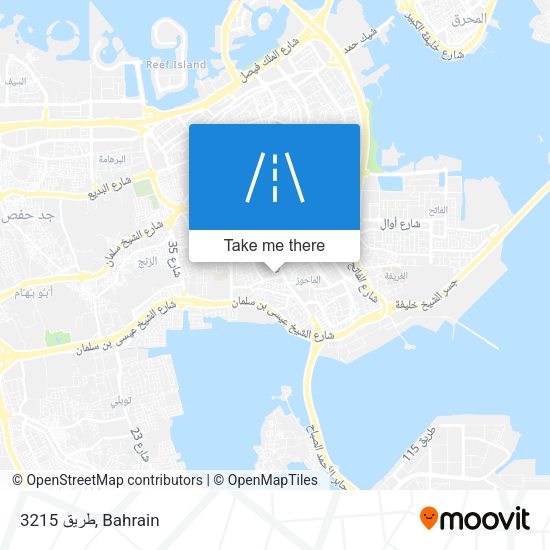 طريق 3215 map
