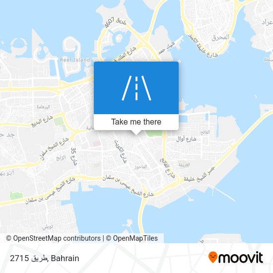 طريق 2715 map