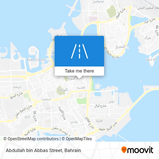 Abdullah bin Abbas Street map