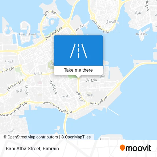 Bani Atba Street map