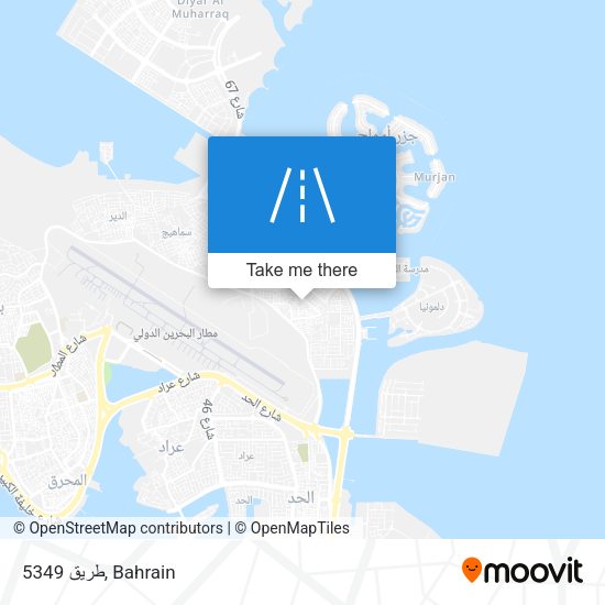 طريق 5349 map