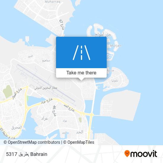 طريق 5317 map