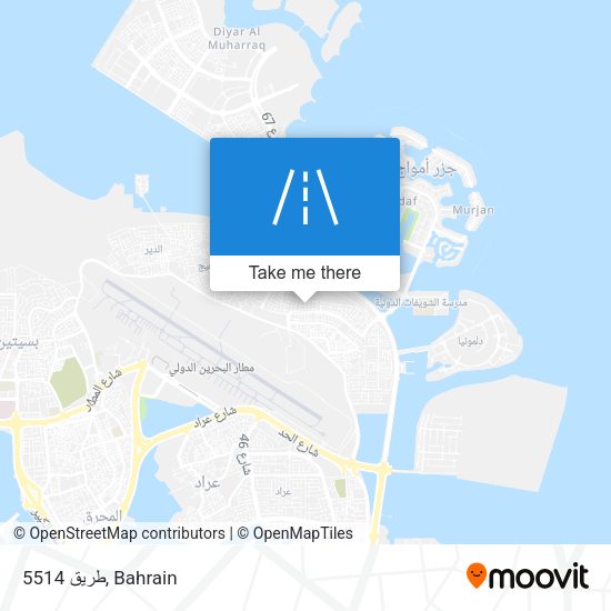 طريق 5514 map
