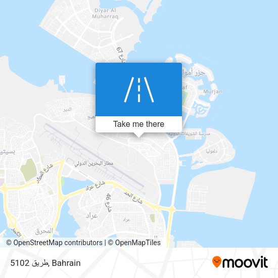 طريق 5102 map
