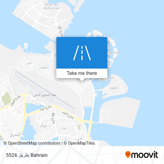 طريق 5526 map