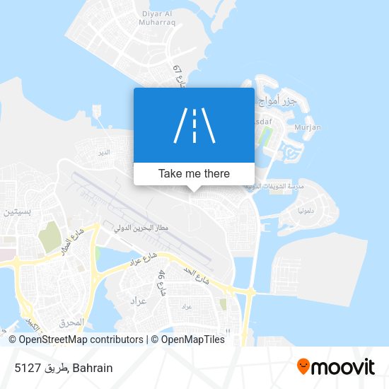 طريق 5127 map