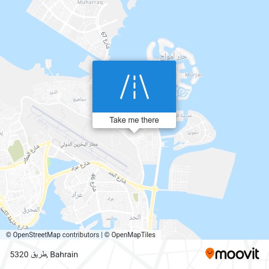 طريق 5320 map