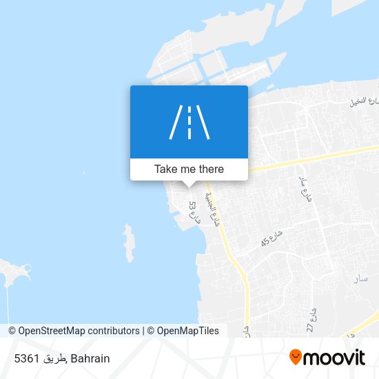 طريق 5361 map