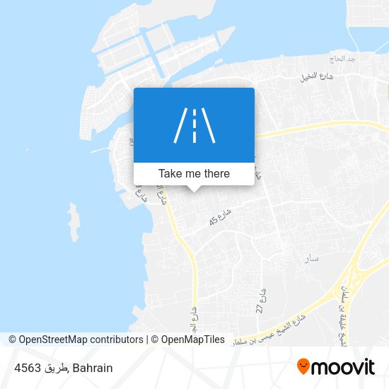 طريق 4563 map