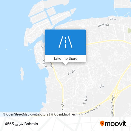 طريق 4565 map
