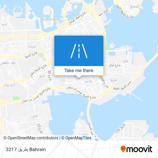 طريق 3217 map