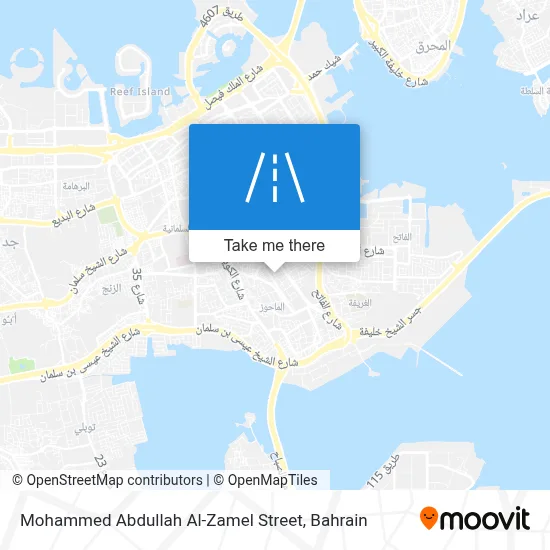Mohammed Abdullah Al-Zamel Street map