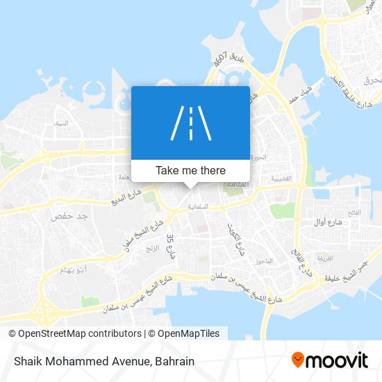 Shaik Mohammed Avenue map