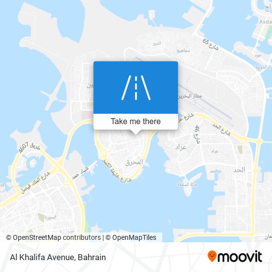 Al Khalifa Avenue map