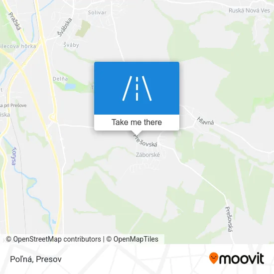 Poľná map