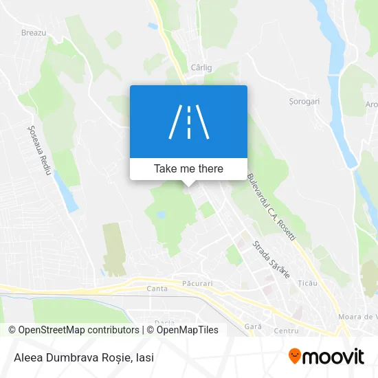 Aleea Dumbrava Roșie map