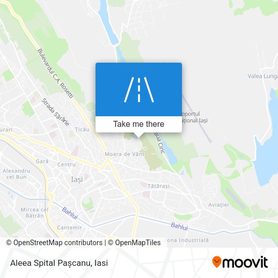 Aleea Spital Pașcanu map