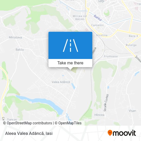 Aleea Valea Adâncă map