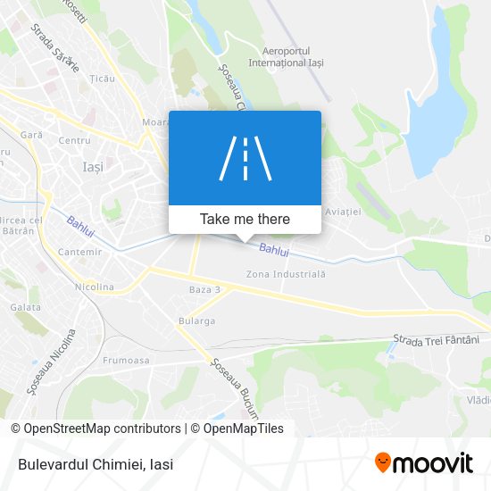 Bulevardul Chimiei map