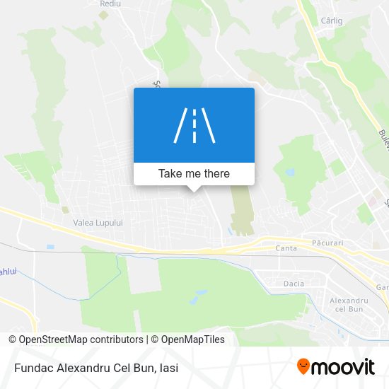 Fundac Alexandru Cel Bun map