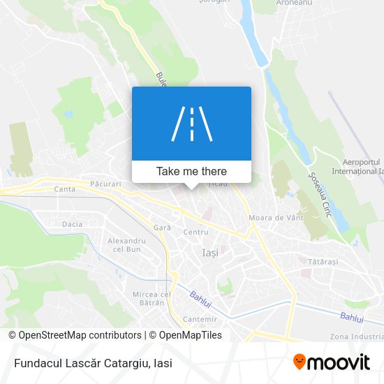 Fundacul Lascăr Catargiu map