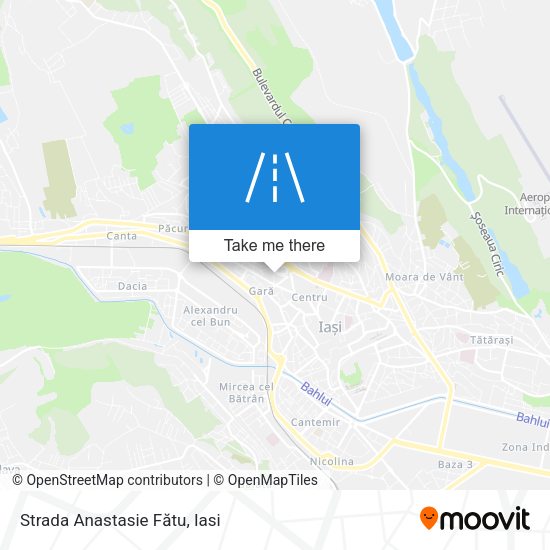 Strada Anastasie Fătu map