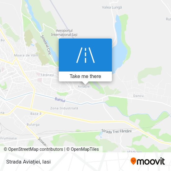 Strada Aviației map