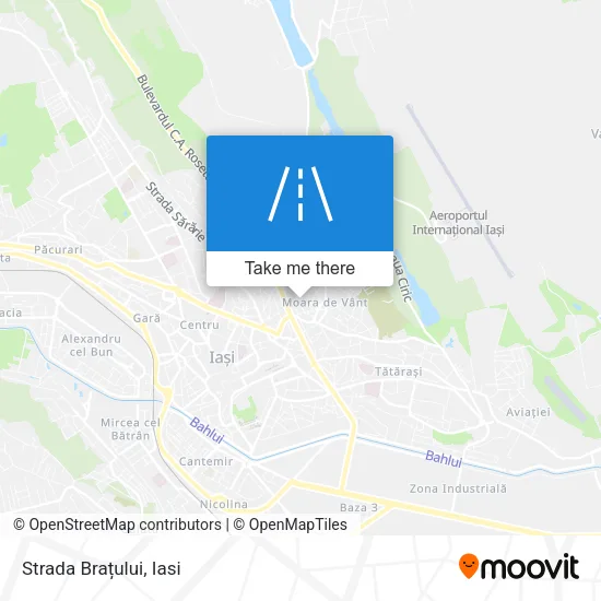 Strada Brațului map