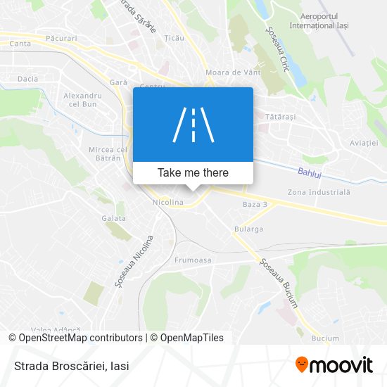 Strada Broscăriei map