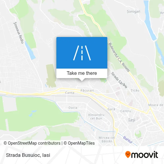 Strada Busuioc map