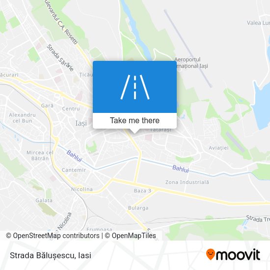 Strada Bălușescu map