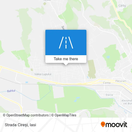 Strada Cireși map