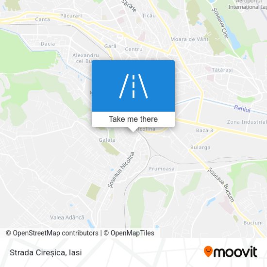 Strada Cireșica map
