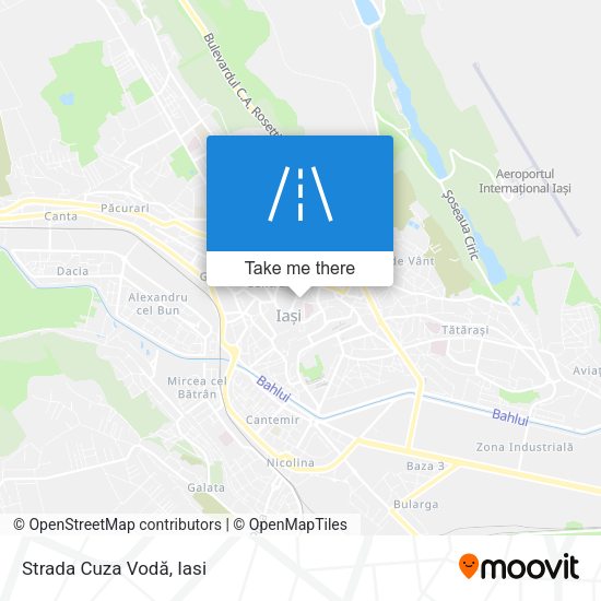 Strada Cuza Vodă map
