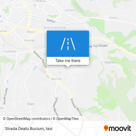 Strada Dealu Bucium map