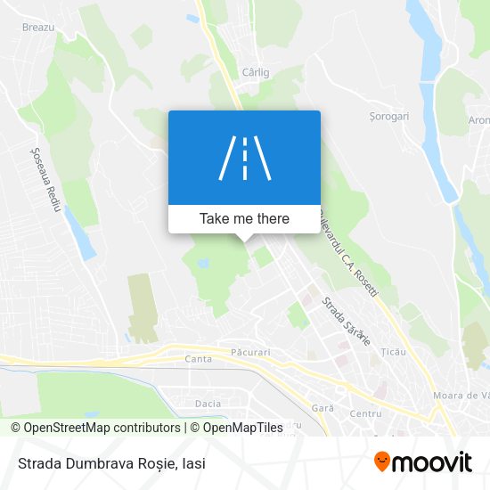 Strada Dumbrava Roșie map
