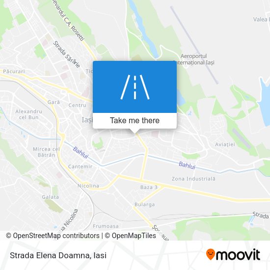 Strada Elena Doamna map