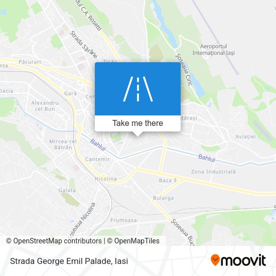Strada George Emil Palade map