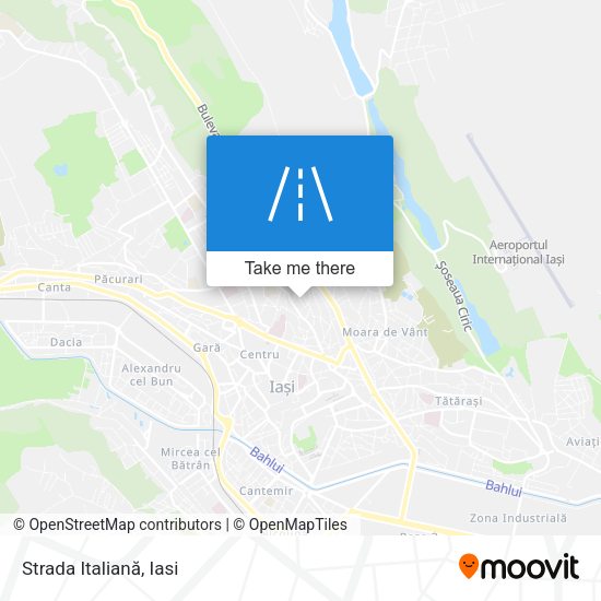Strada Italiană map